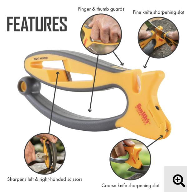 Smith’s Jiffy-Pro Handheld Knife Sharpener